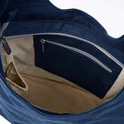 Hoxton Shoulder Bag in Admiral Cotton Canvas