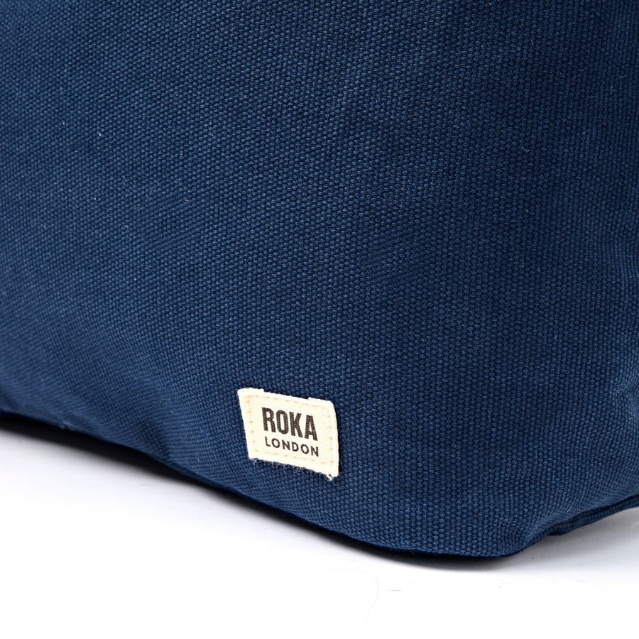 Hoxton Shoulder Bag in Admiral Cotton Canvas