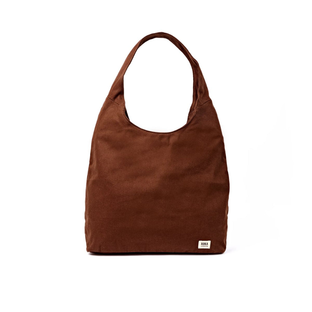 Hoxton Shoulder Bag in Lindt Cotton Canvas