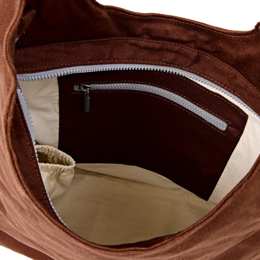 Hoxton Shoulder Bag in Lindt Cotton Canvas