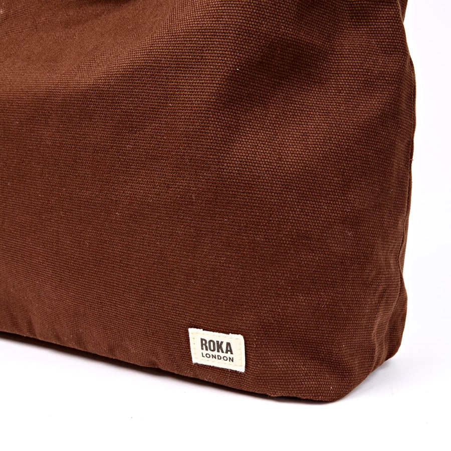 Hoxton Shoulder Bag in Lindt Cotton Canvas