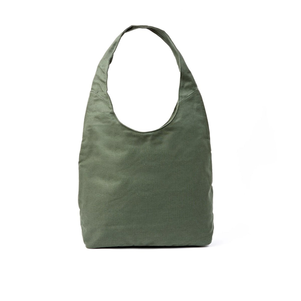 Hoxton Shoulder Bag in Willow Cotton Canvas