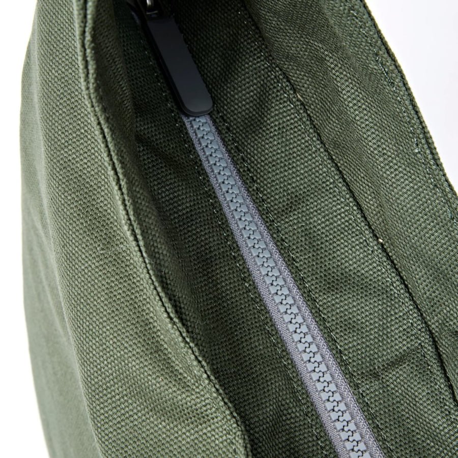 Hoxton Shoulder Bag in Willow Cotton Canvas