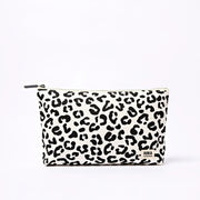 Roka Maida Vale Pouch Summer Leopard Cotton Canvas