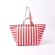 Roka Marylebone Tote Strawberry Stripe Cotton Canvas