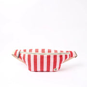 Roka Mill Hill Crossbody Strawberry Stripe Cotton Canvas Small