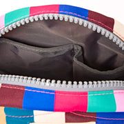 Paddington Crossbody Bag in Wide Multi Stripe Canvas
