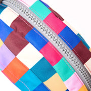 Paddington Crossbody Bag in Wide Multi Stripe Canvas
