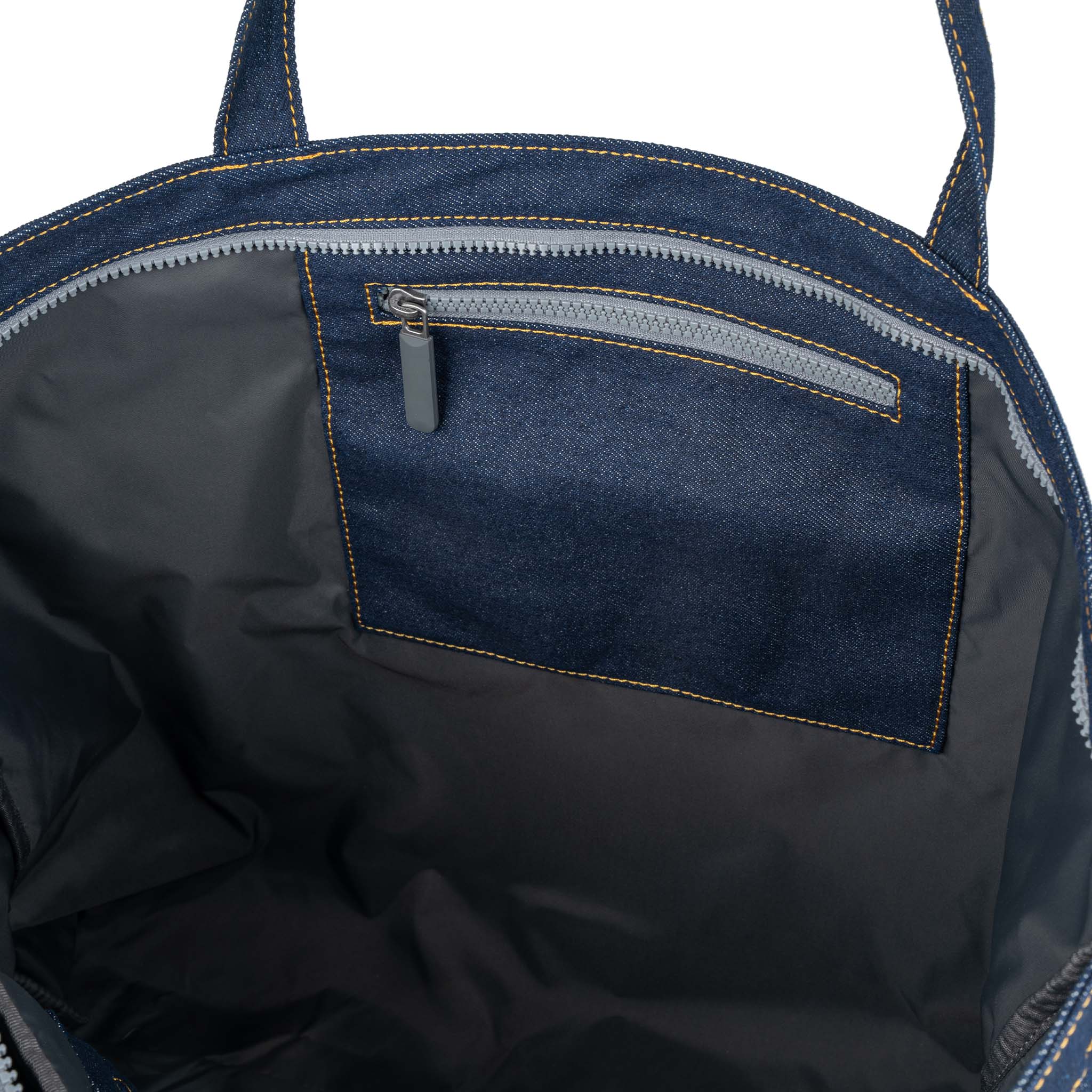 Roka Portobello Tote Dark Wash Denim Cotton Large