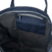 Roka Portobello Tote Dark Wash Denim Cotton Large