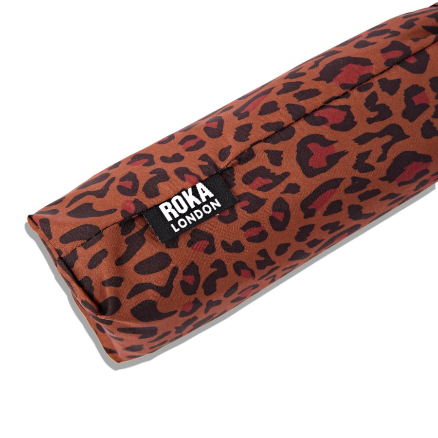 Waterloo Umbrella in Mini Leopard Pongee