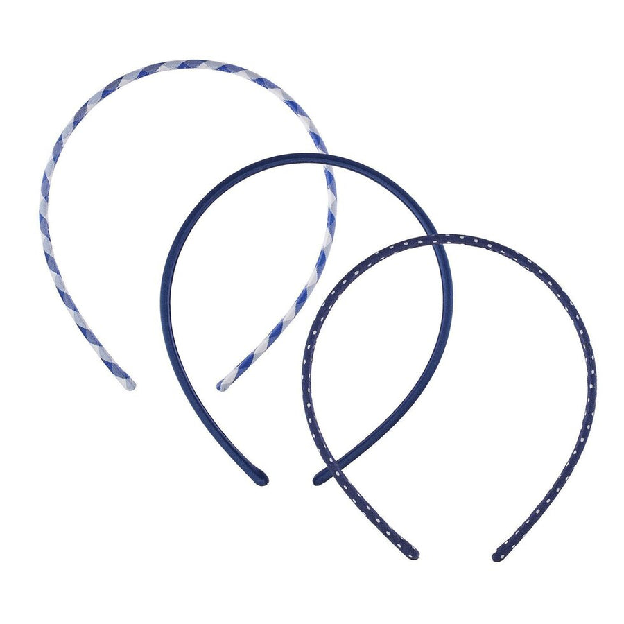 Rockahula School 3 Pack Headbands Blue - HBTS240B