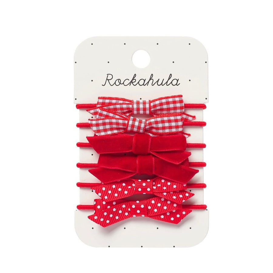Rockahula School Bow Pony Set Red - HBTS220R