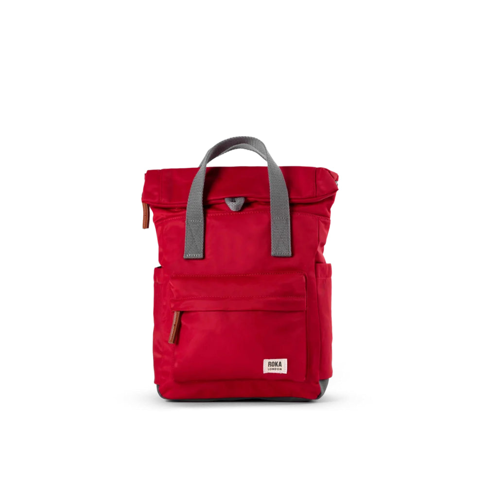Canfield Small Backpack in Cranberry Nylon