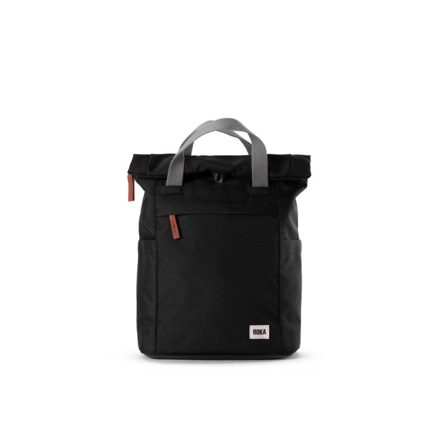 Roka Finchley A Ash Recycled Canvas Small Bag