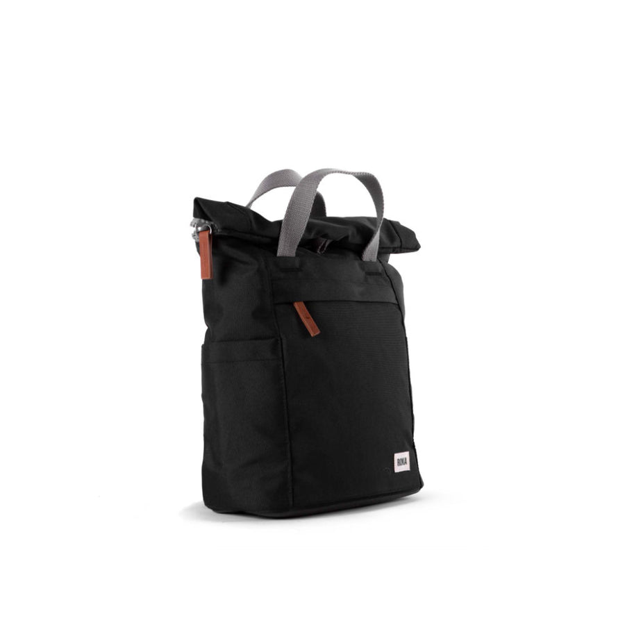 Roka Finchley A Ash Recycled Canvas Small Bag