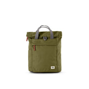 Finchley Small Backpack in Moss Canvas