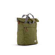 Finchley Small Backpack in Moss Canvas