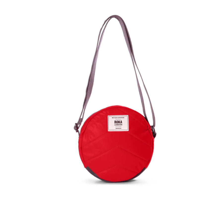 Paddington Crossbody Bag in Cranberry Nylon