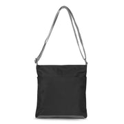 Roka Kennington B Black Recycled Nylon Medium Bag