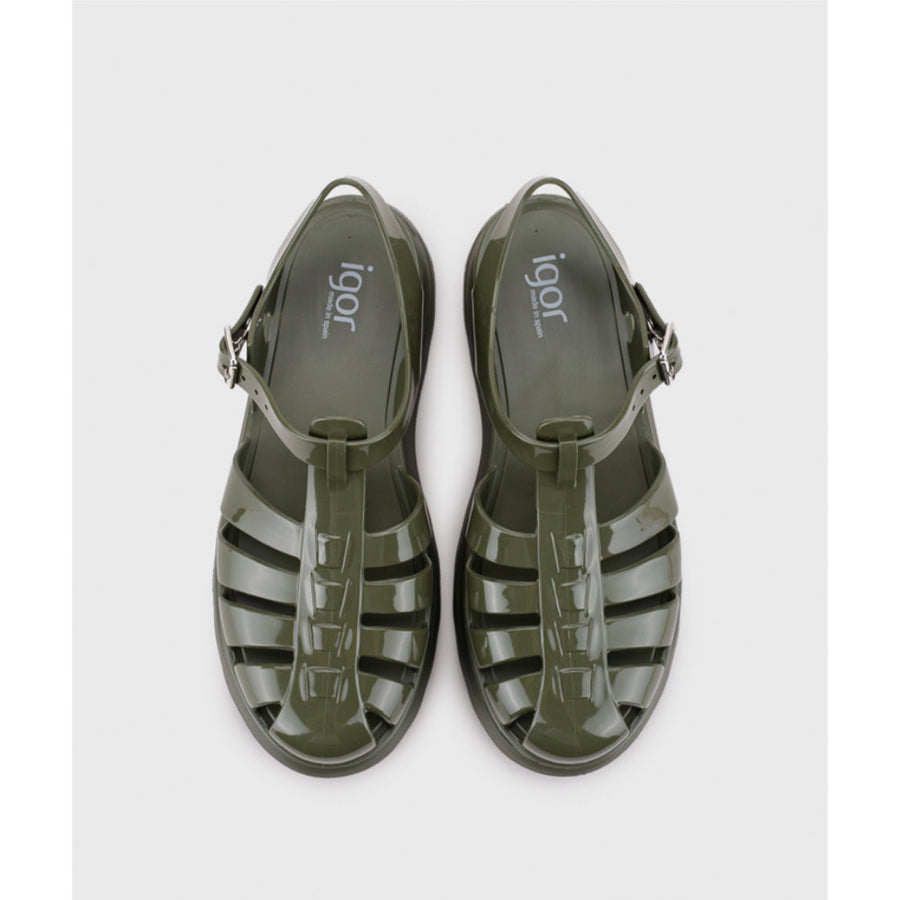 Igor S10360-042 Khaki Womens Sandals