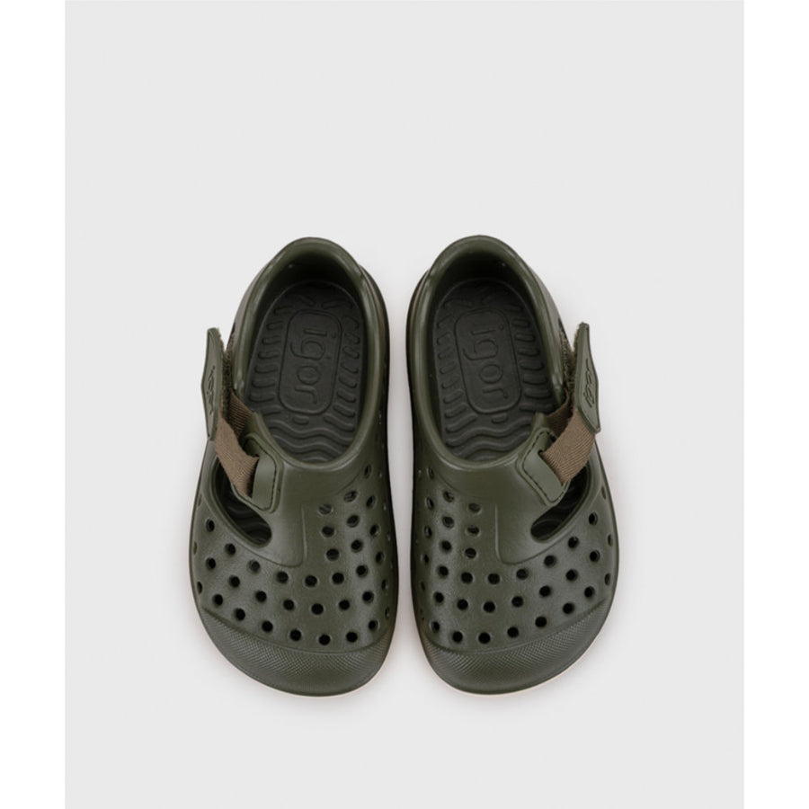 Igor BAREFOOT S10369-042 Khaki Sandals