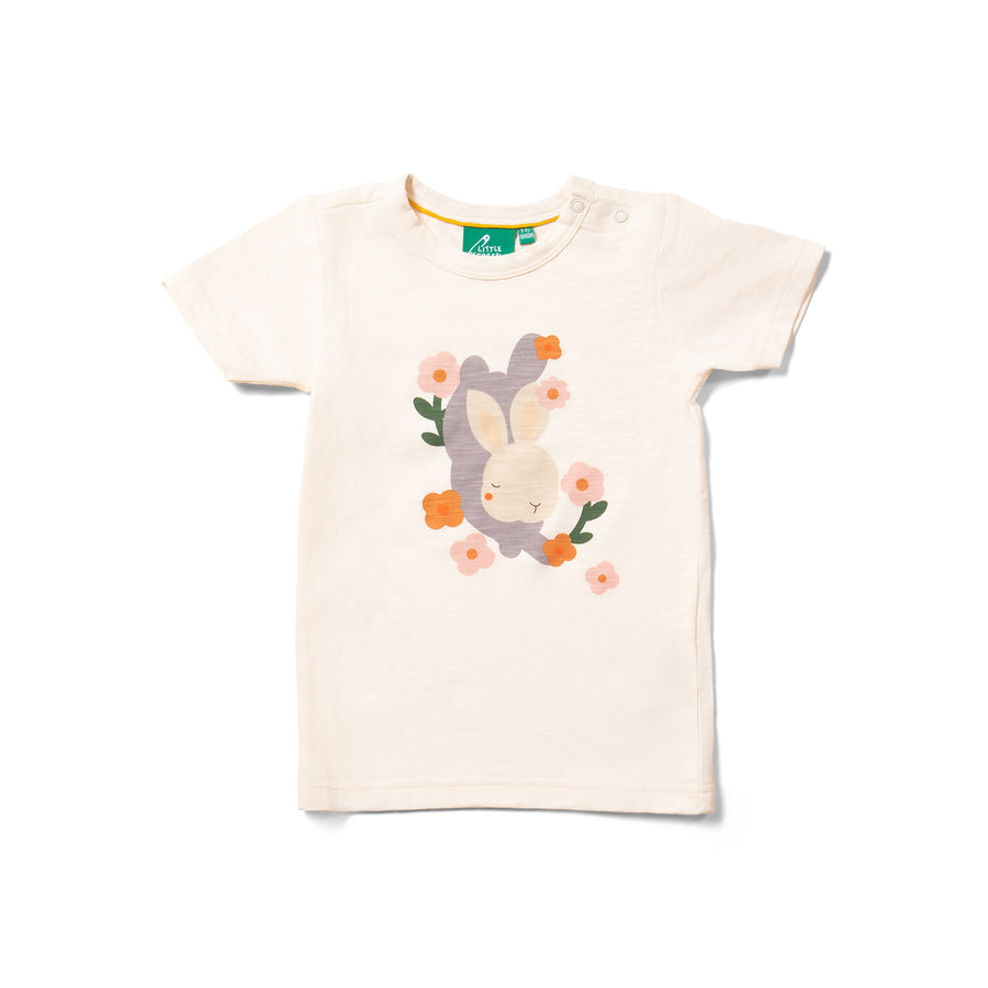 Little Green Radicals Little Rabbit Short Sleeve T Shirt - Little Rabbit