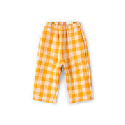 Little Green Radicals Flora Reversible Pull On Trousers - Cream