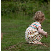 Little Green Radicals Vintage Rainbows Easy Peasy Summer Dress - Multi