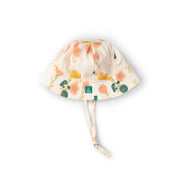 Little Green Radicals Flora Reversible Sunhat - Cream