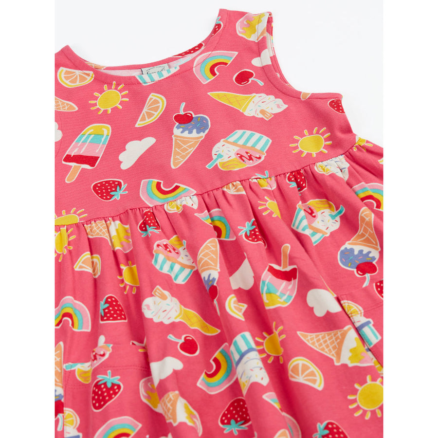 Frugi Sky Summer Dress - Happy Sprinkles