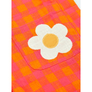 Frugi Saskia Dungaree - Spark Check/Flowers