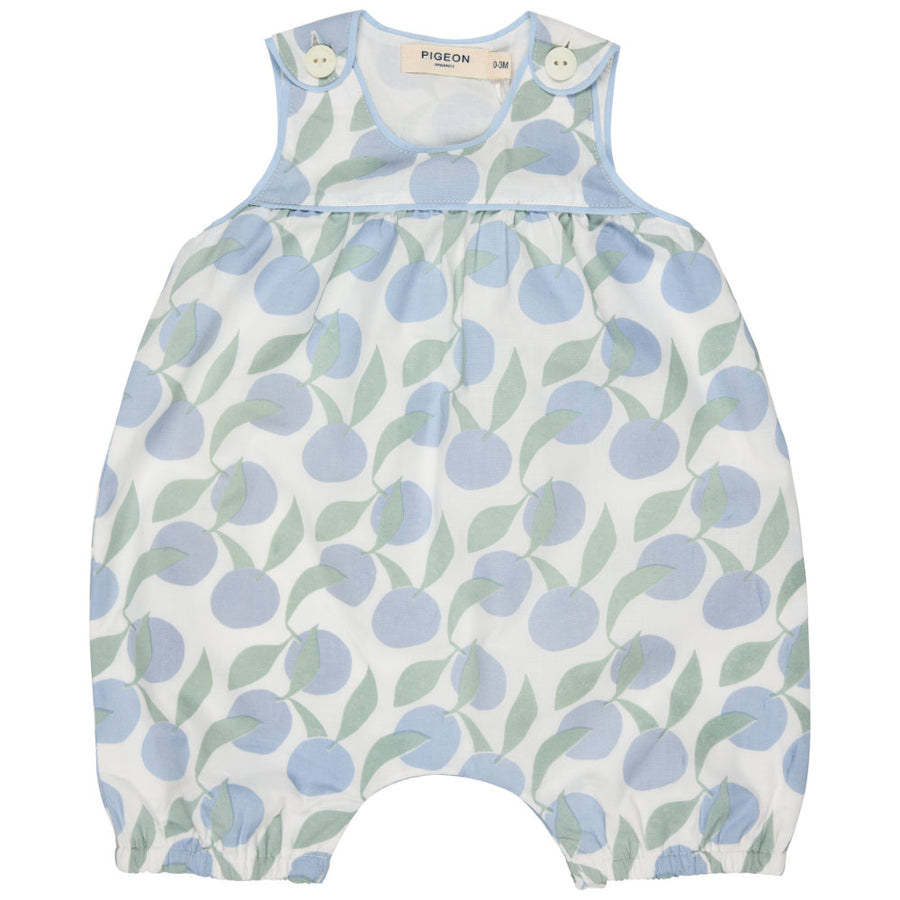 Pigeon Organics Baby Playsuit - Oranges Blue