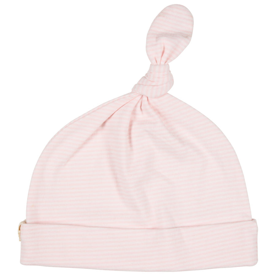 Pigeon Organics Knotted Hat - Baby Pink