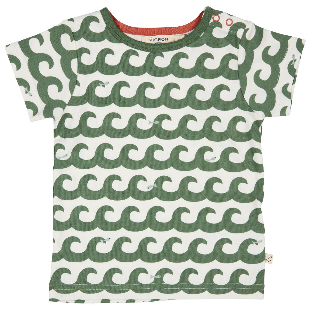 Pigeon Organics T-Shirt - Waves