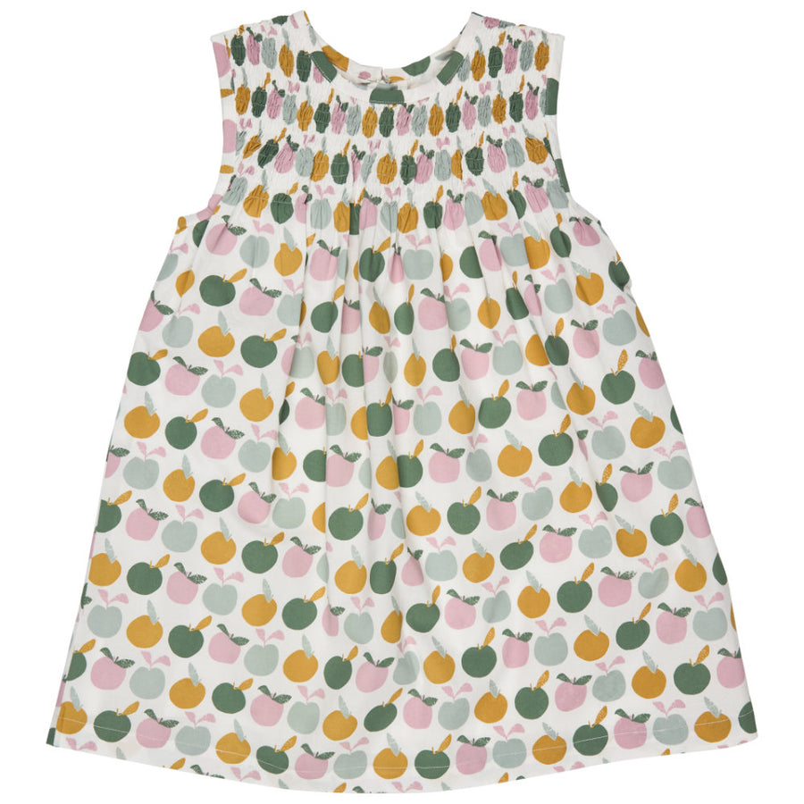 Pigeon Organics Sleeveless Smock Dress - Apples
