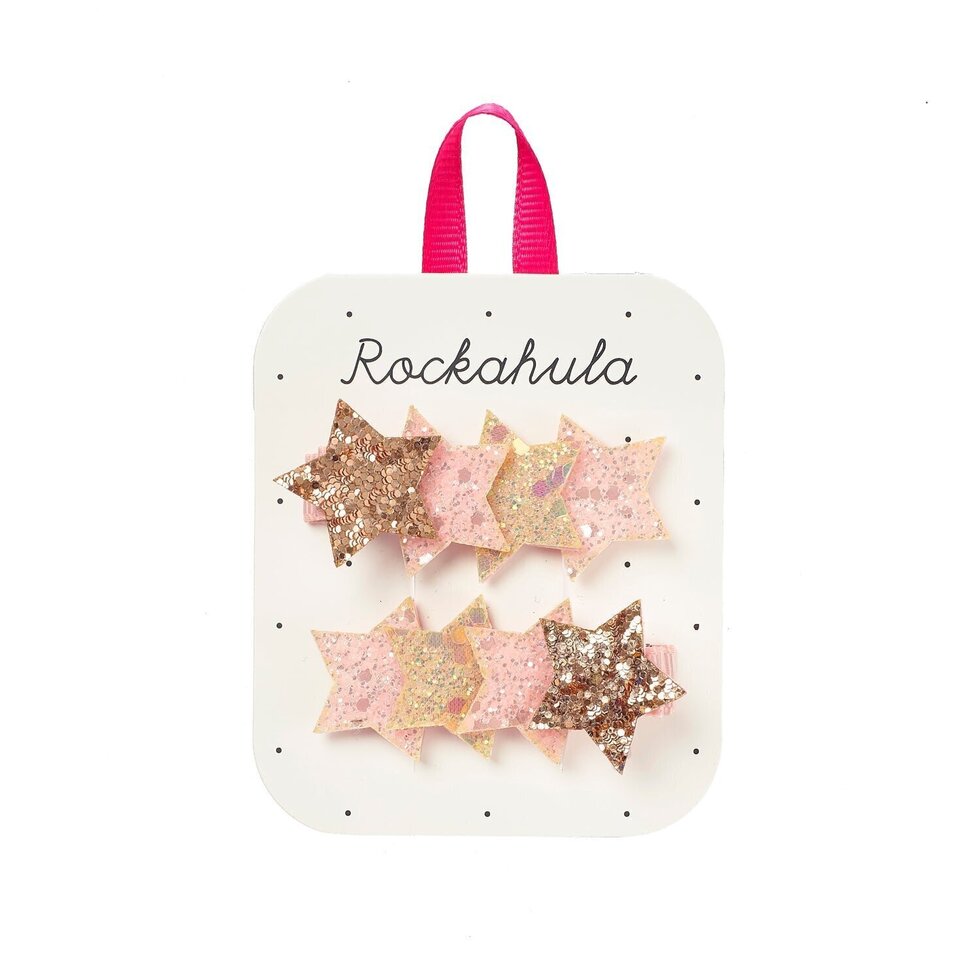 Rockahula Shimmer Star Clips - H2458P