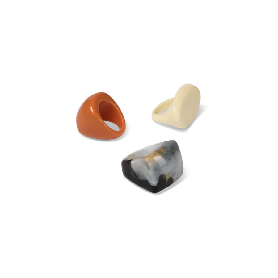 Chalk Shoreham Ring Trio - Bold