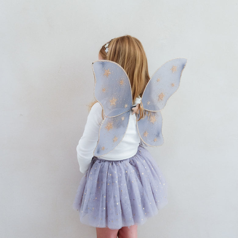 Mimi & Lula New Starry Night Wings - Grey 175007-07