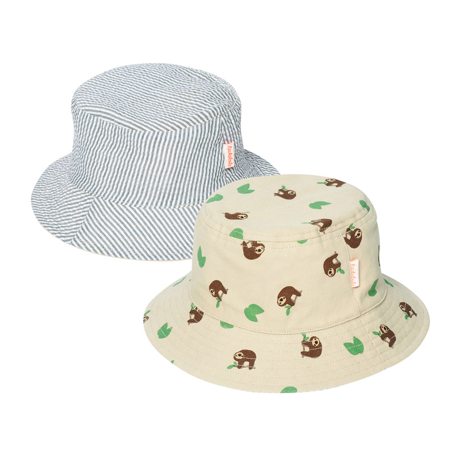 Rockahula Sleepy Sloth Reversible Bucket Hat 3-6 Years T2193B-1