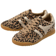 Gola Torpedo Safari Leopard/Gold Womens Trainers