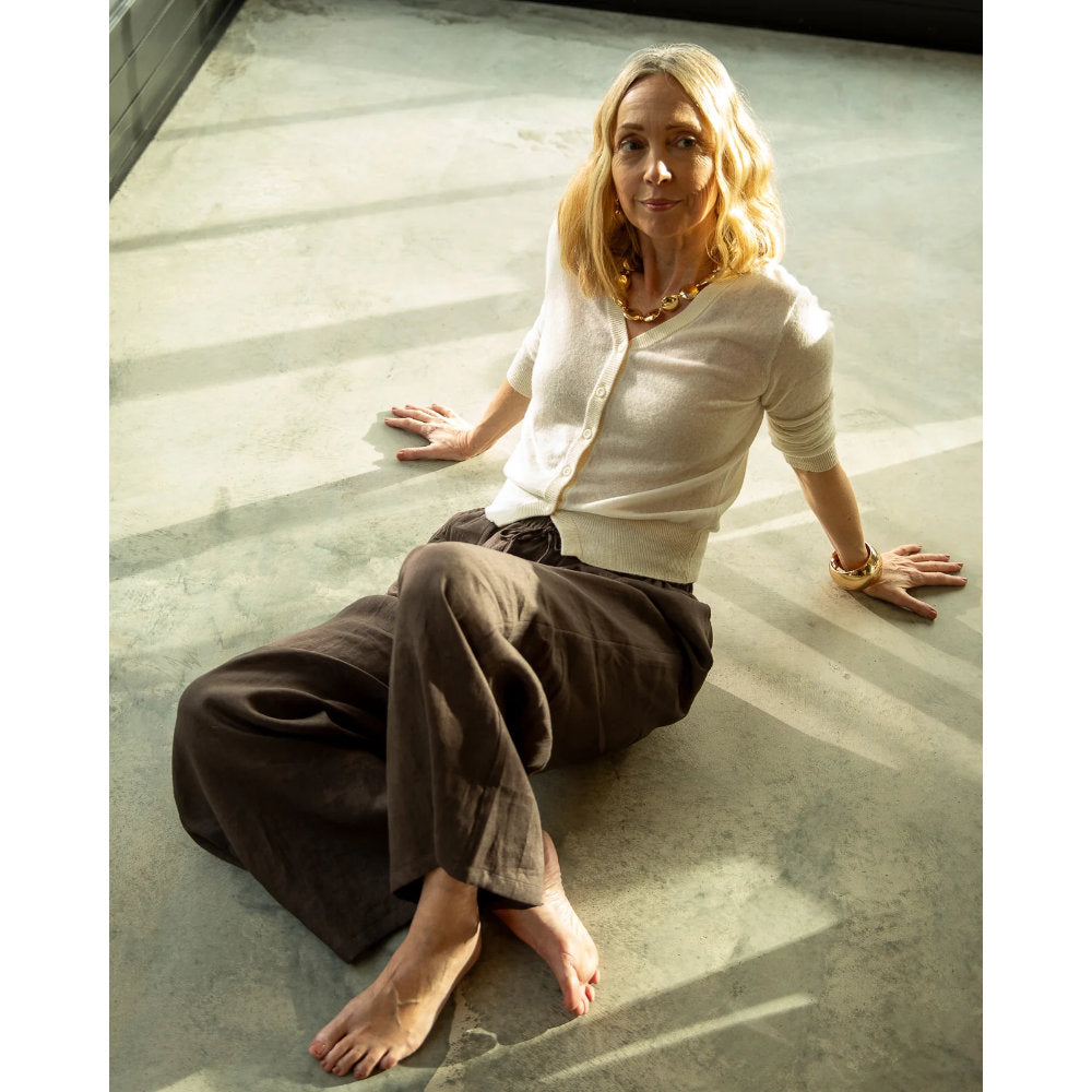Chalk Thea Pant - Bark