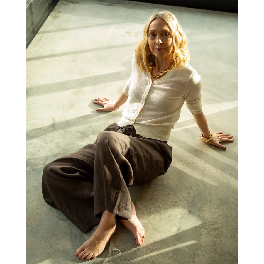 Chalk Thea Pant - Bark