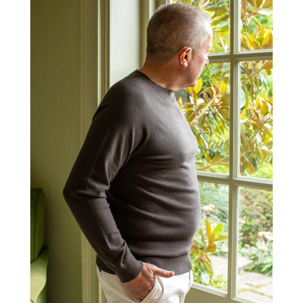 Chalk Theo Jumper Bark