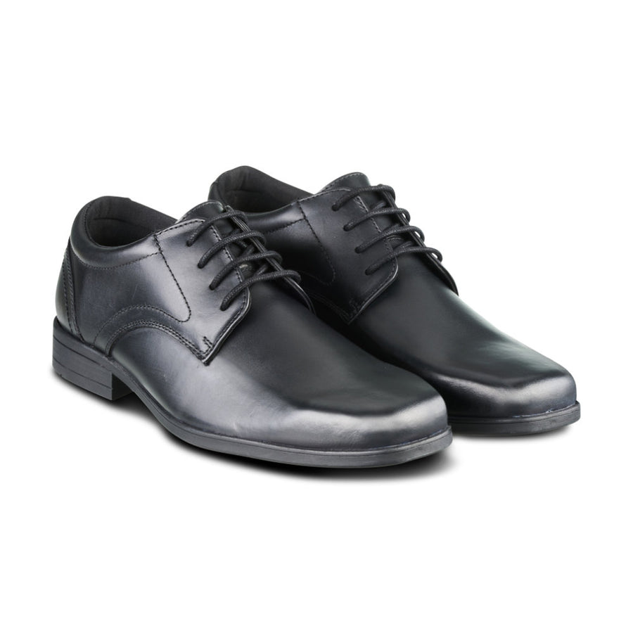 Term Footwear M17AB30 Thomas Lace Up Black Leather Shoes