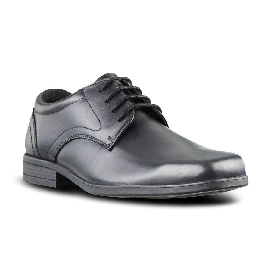 Term Footwear M17AB30 Thomas Lace Up Black Leather Shoes