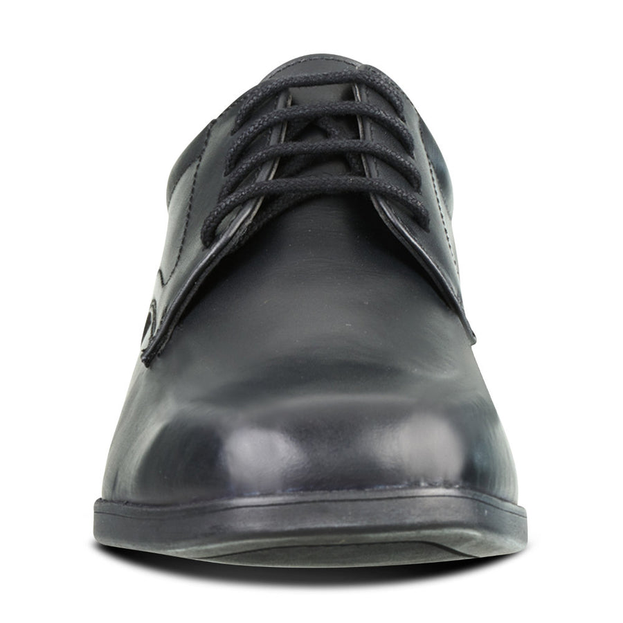 Term Footwear M17AB30 Thomas Lace Up Black Leather Shoes