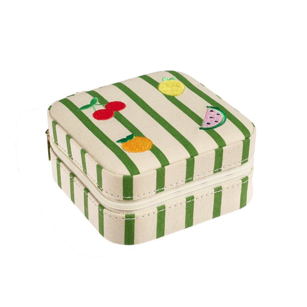 Rockahula Tutti Fruity Square Jewellery Box - JB440G