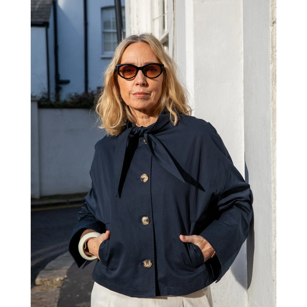 Chalk Tyla Jacket Navy