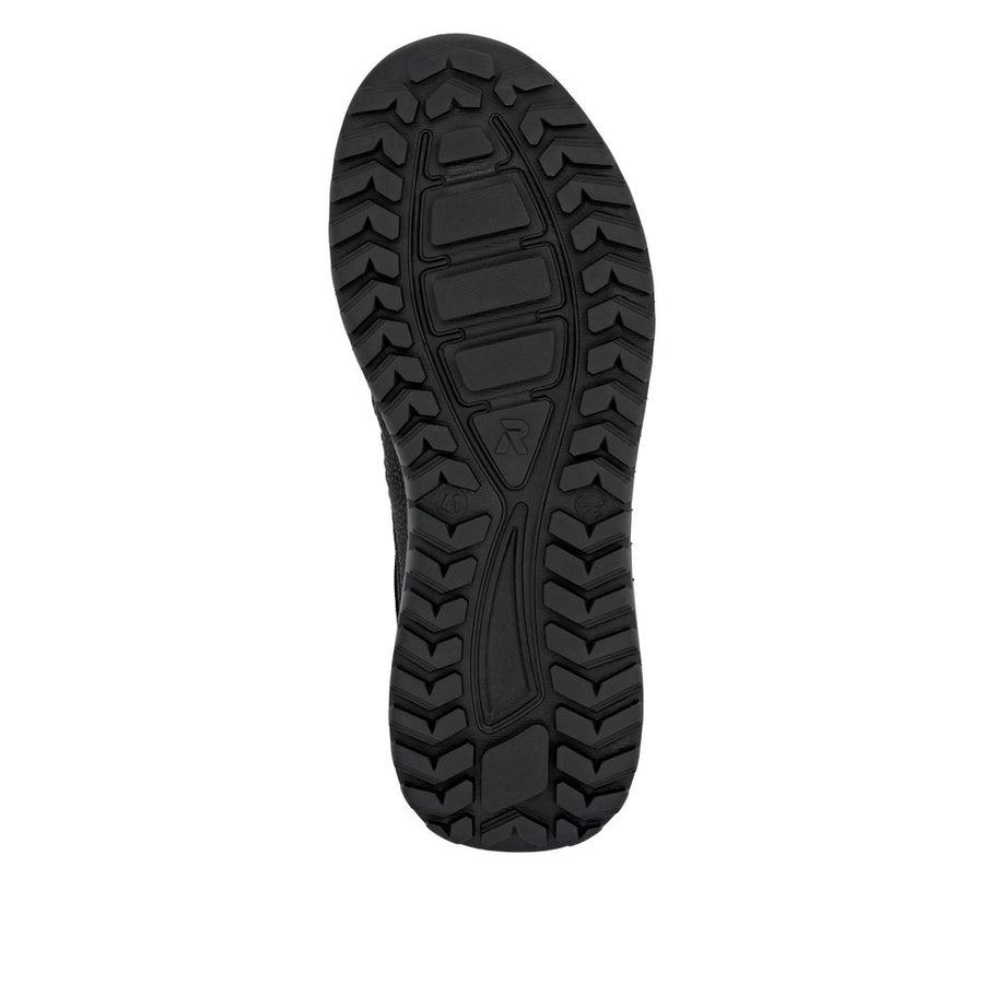 Rieker  U0104-00 Mens Black Shoes